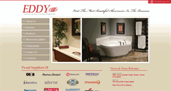 Desktop Screenshot of eddyelegantbathware.com